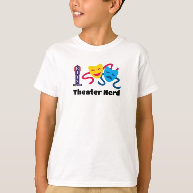 Kid's Theatre Nerd Tee (Front)