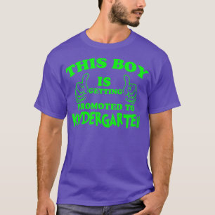 Kids This Boy Is Getting Promoted to Kindergarten T-Shirt
