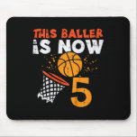 Kids This Ller Is Now 5 Sketll 5th Birthday Bday B Mouse Pad<br><div class="desc">Kids This Ller Is Now 5 Sketll 5th Birthday Bday Boys Kids</div>