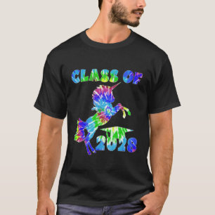 Kids Tie Dye Unicorn Fifth Grade Graduation Class T-Shirt