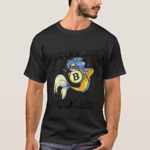 Kids Toddler Hodler Bitcoin Mermaid with Sunglasse T-Shirt