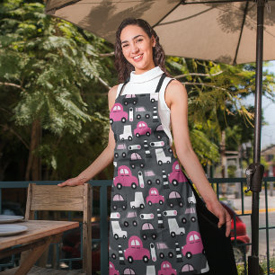 Kids Toy Cars Apron