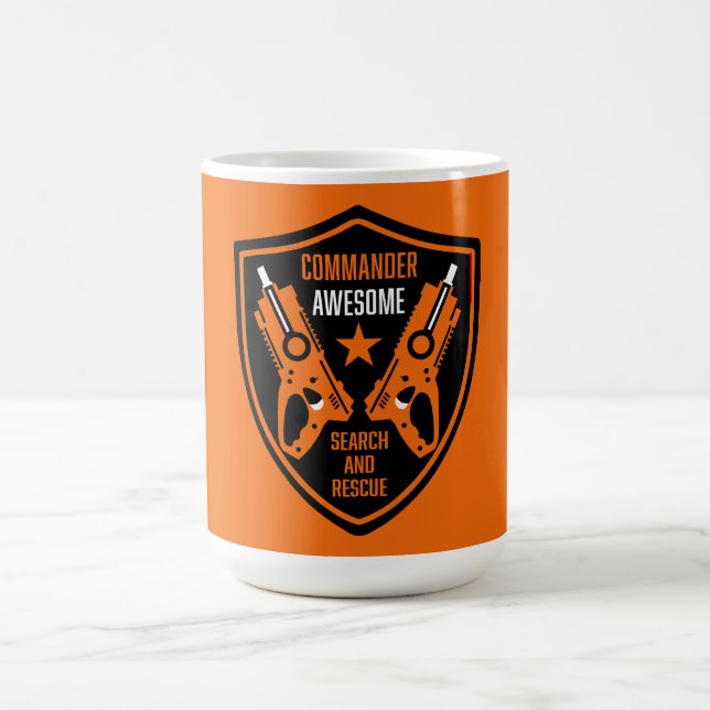 Kids Toy Dart Gun Battle Coffee Mug (Center)