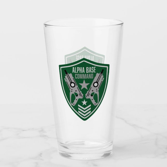 Kids Toy Dart Gun Battle Glass (Front)