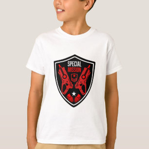 Kids Toy Dart Gun Battle T-Shirt