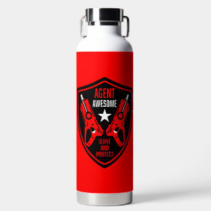 Kids Toy Dart Gun Battle Water Bottle