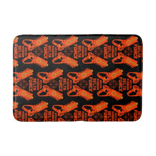 Kids Toy Gun Battle Accessories Bath Mat