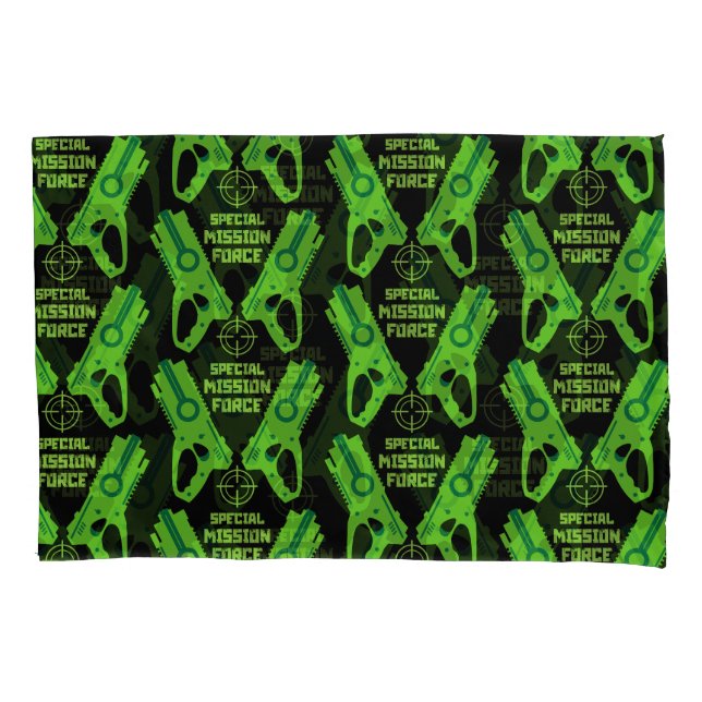 Kids Toy Gun Battle Christmas And Birthday Pillowcase (Front)