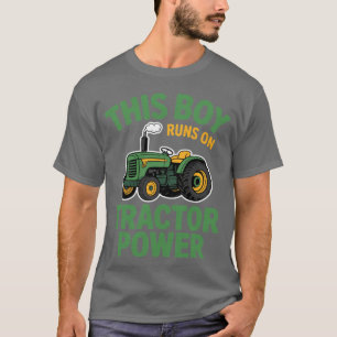 Kids Tractor Toddler Tractors Boys Tractor T-Shirt