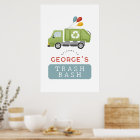 Kids Trash Bash Garbage Truck Birthday Welcome