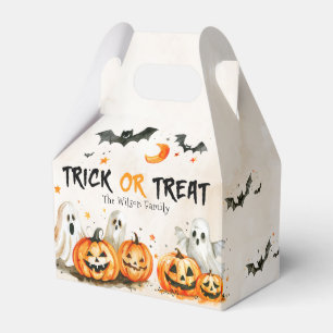 Kids Trick or Treat Halloween Birthday Favour Box