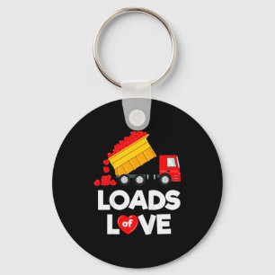 Kids Truck Valentine Shirt For Boys Kids Toddlers  Keychain