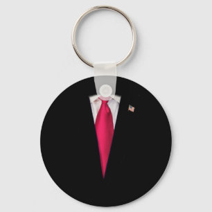 Kid's Trump Halloween Costume Keychain