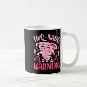 Kids Two-nado Warning 2nd Birthday Nk Tornado Birt Coffee Mug