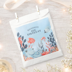 Kids Under The Sea Birthday Party Favour Bag