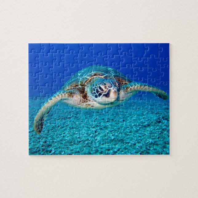 Kids underwater 110 pieces Sea turtle Jigsaw Puzzle (Horizontal)