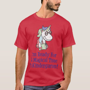 Kids Unicorn Cartoon Ready For A Magical Time Kind T-Shirt