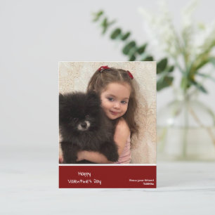 kids valentine card, personalized valentine, custo holiday card