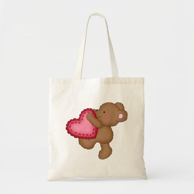 Kids Valentine's Day tote bag (Front)