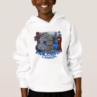 Kid's Vancouver Souvenir Hoodie Hooded Sweatshirt