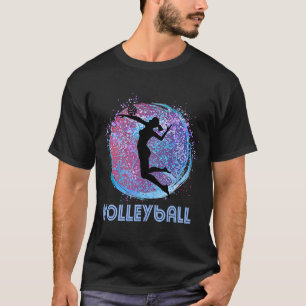 Kids Volleyball Player Loves Volley Ball Womens Ch T-Shirt