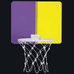 Kids Wall Mini Basketball Hoop<br><div class="desc">Lakers Colourway mini hoop</div>