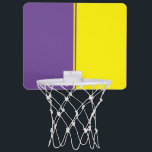 Kids Wall Mini Basketball Hoop<br><div class="desc">Lakers Colourway mini hoop</div>