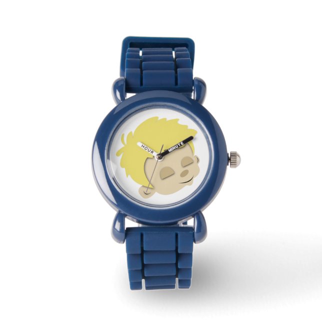 Kids watch with cute Kid face on Dial (Front)