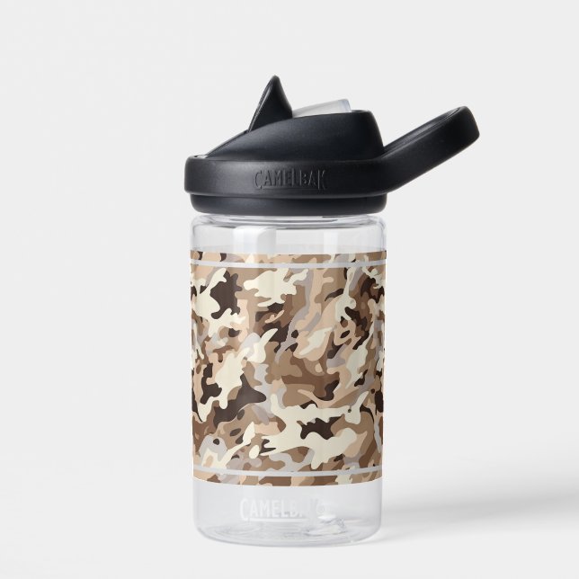 Kids Water Bottle Camo Print (Left)