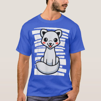 Kids White Arctic Fo T-Shirt