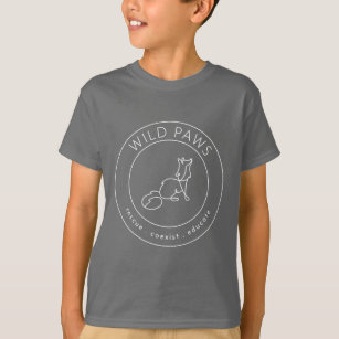 Kid's White Logo T-Shirt