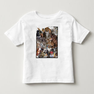 Kid's Wild Animal Shirt Personalize