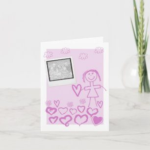 Kids with Photo Valentine's Day Card
