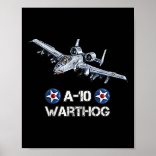 Kids World War 2 F6f Hellcat Fighter Airplane Poster