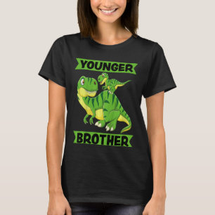 Kids Younger Brother 2023 Dinosaur Rex for Kids T-Shirt