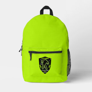 Kids Zombie Party Printed Backpack
