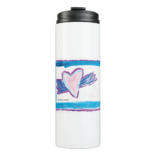 KidsArt for CHOC - Flying Heart Thermal Tumbler