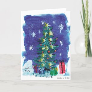 KidsArt for CHOC - Oh Christmas Tree Thank You Card