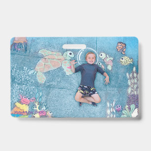 KidsArt for CHOC - Underwater Explorer Badge