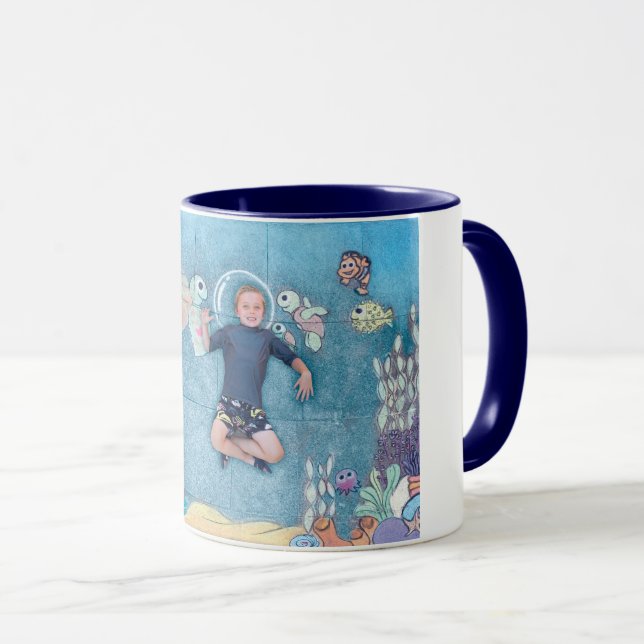 KidsArt for CHOC - Underwater Explorer Mug (Front Right)