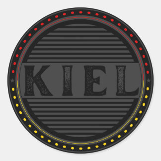 Kiel City Pride Emblem – German Identity Classic Round Sticker