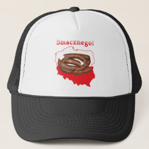 Kielbasa Smacznego Polish Map Trucker Hat