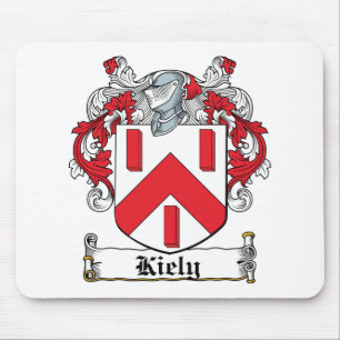 Kiely Family Crest Mouse Pad