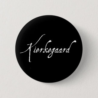 "KIERKEGAARD" 2.25-inch 2 Inch Round Button