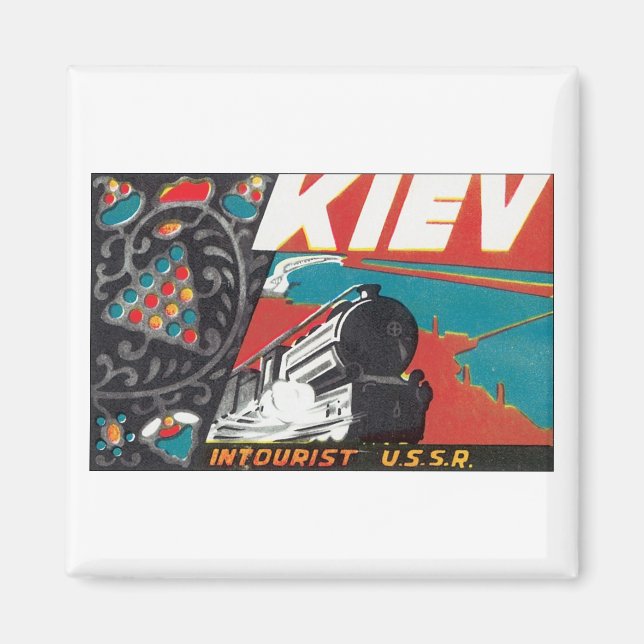 Kiev Intourist USSR Magnet (Front)