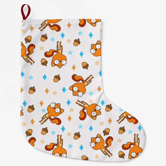 Kiff!  large christmas stocking (Front)