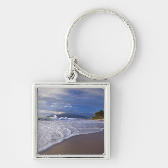 Kihei Beach, Maui, Hawaii, USA Keychain (Front)