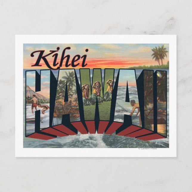 Kihei, HawaiiLarge Letter ScenesKihei, HI Postcard (Front)