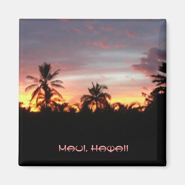 Kihei Sunset Magnet (Front)