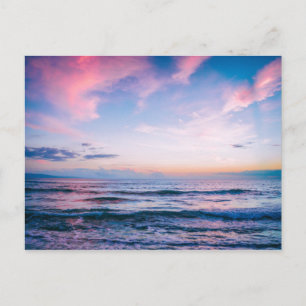 Kihei Sunset, Maui, Hawaii   Postcard